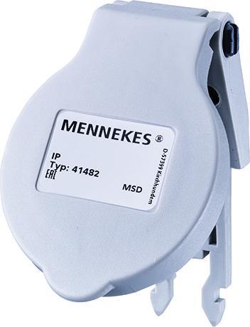 Actual product image Mennekes MEN 41482 Hinged cover for appliance plug 16A 3p 41482