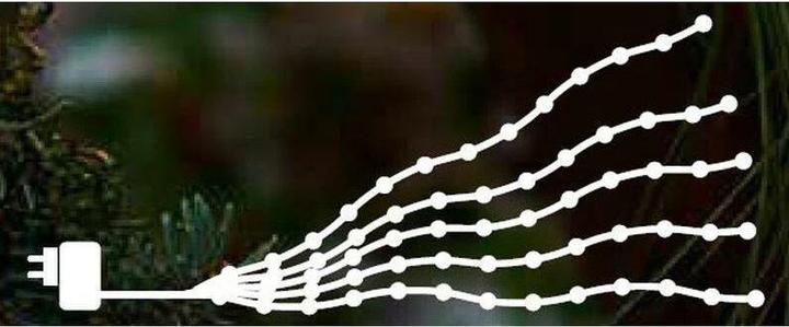 Immagine prodotto Sirius Catena luminosa a LED Knirke, 350 LED (2.70 m)