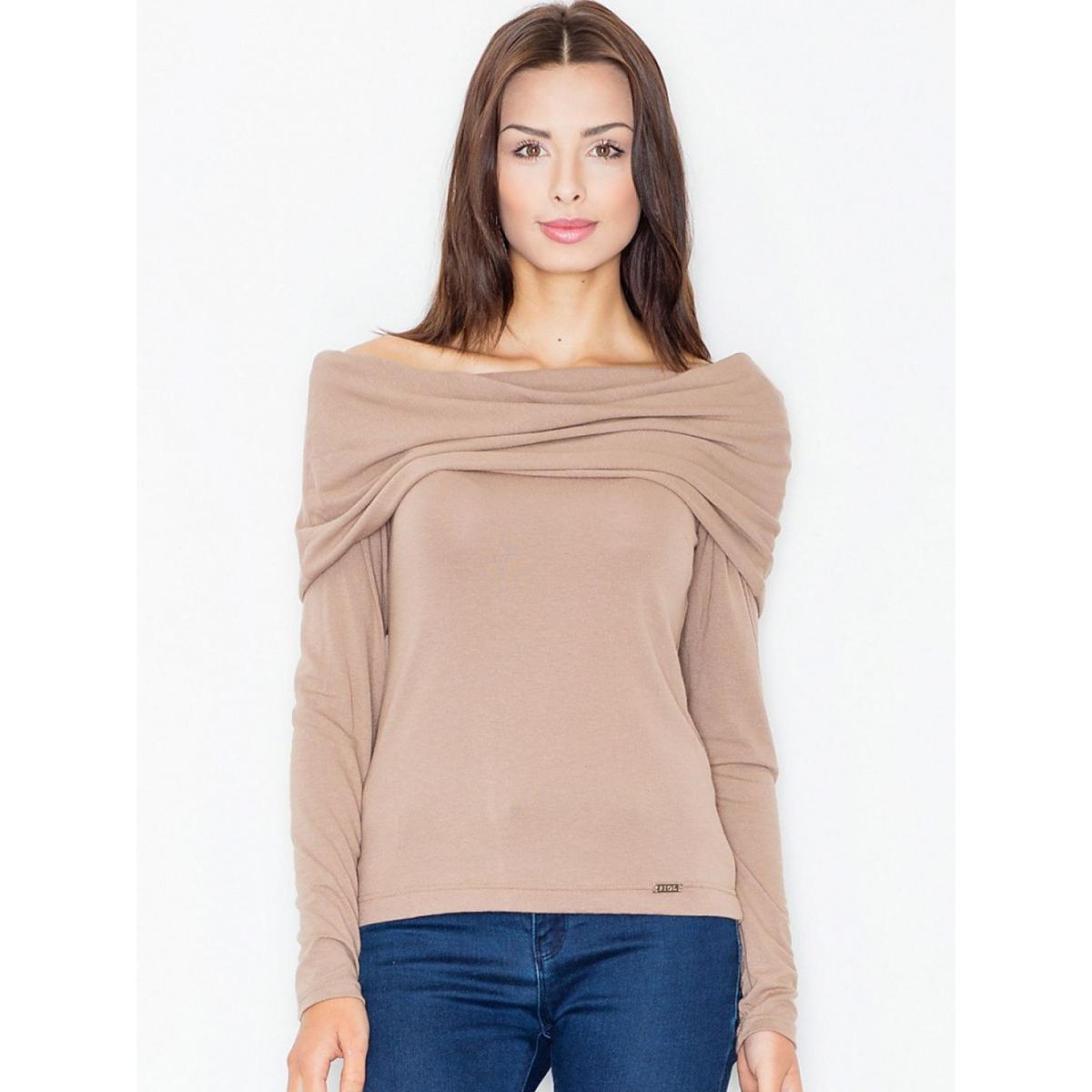 Figl, Damen, Bluse, Bluse, Braun, (XL)