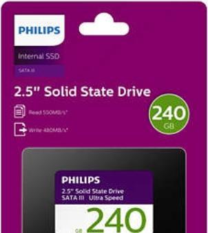 Image du produit Philips Ultra Speed 240GB SSD SATA III (240 Go, 2.5")