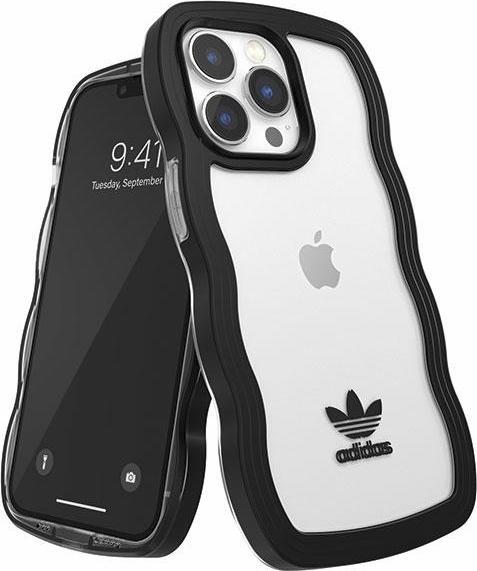 adidas OR Wavy Case iPhone 13 Pro /13 6.1" czarny-przezroczysty/black-transparent 51900 (Apple iPhone 13 Pro)