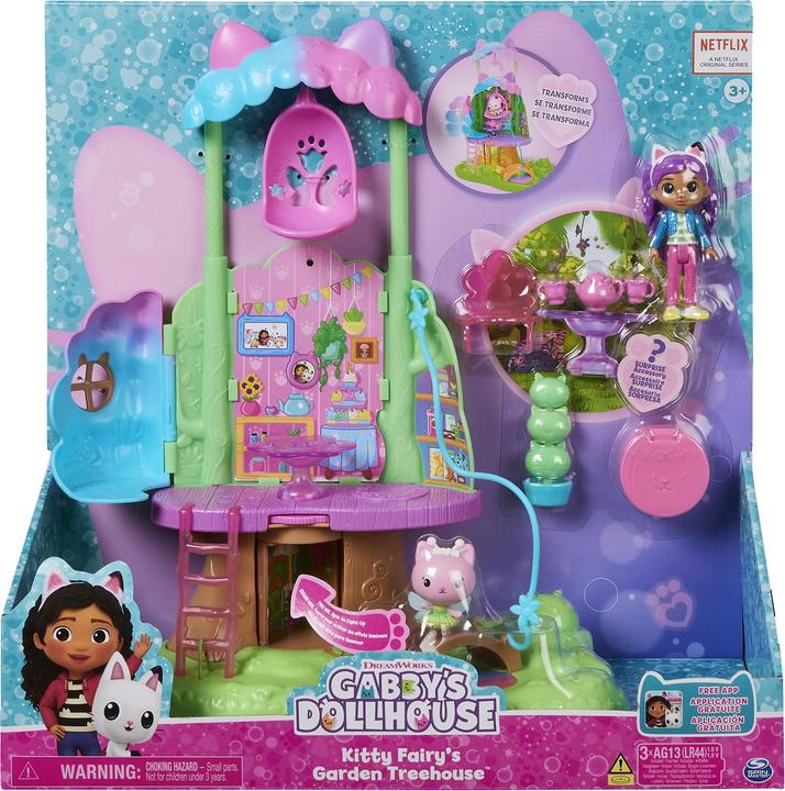 Produktbild Gabby's Dollhouse Fairy's Garden Treehouse