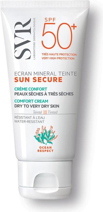 Ecran Teinte Peau Seche (Sonnencreme Gesicht, SPF 50, 60 g)