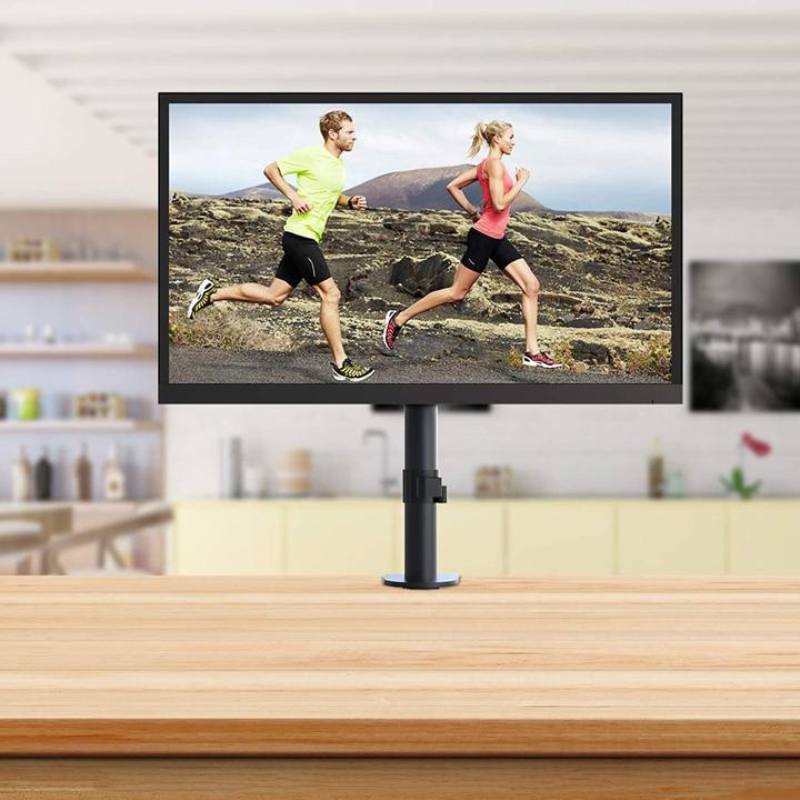 Image du produit Techly Support de bureau pour LCD TV LED 13 30 bras court inclinable pince (Tables, 30", 15 kg)