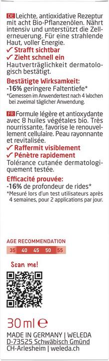 Actual product image Weleda pomegranate (30 ml, Face oil)