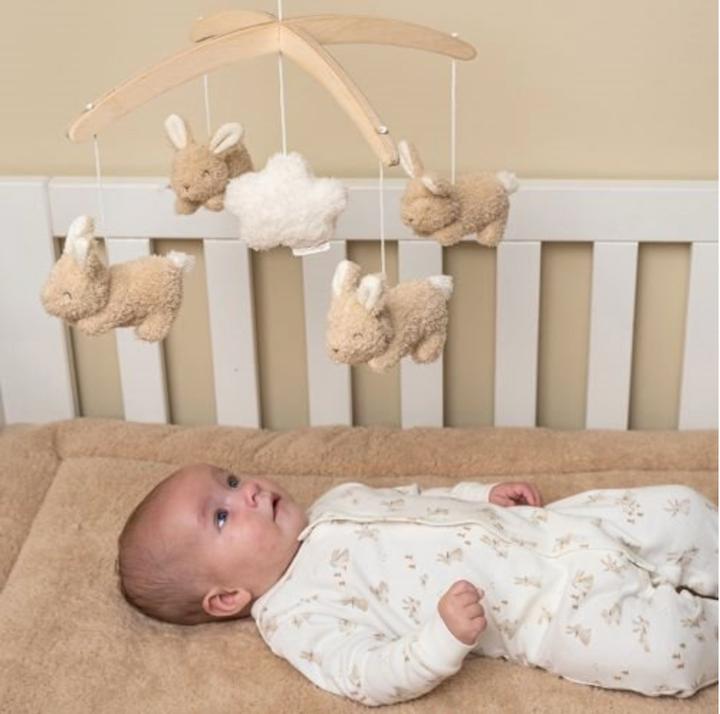 Produktbild Little Dutch Musik Mobile aus Holz Bunny
