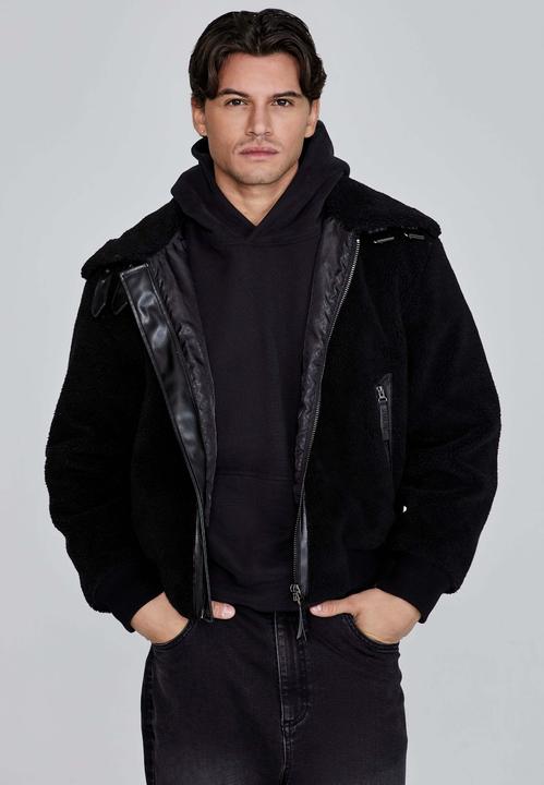 Actual product image Siksilk Bomber jacket Sherpa Bomber Jacket (S)