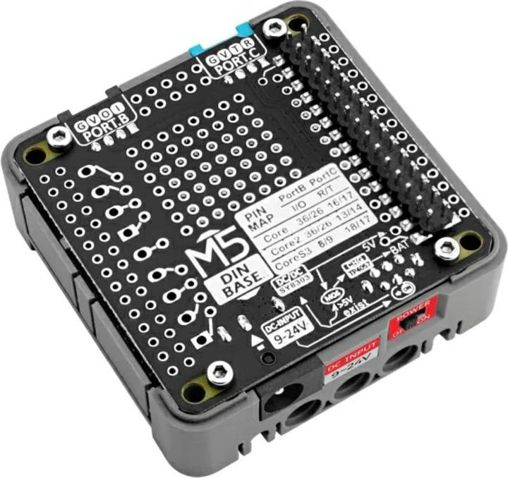Actual product image M5Stack Din Base with 500mAh Battery