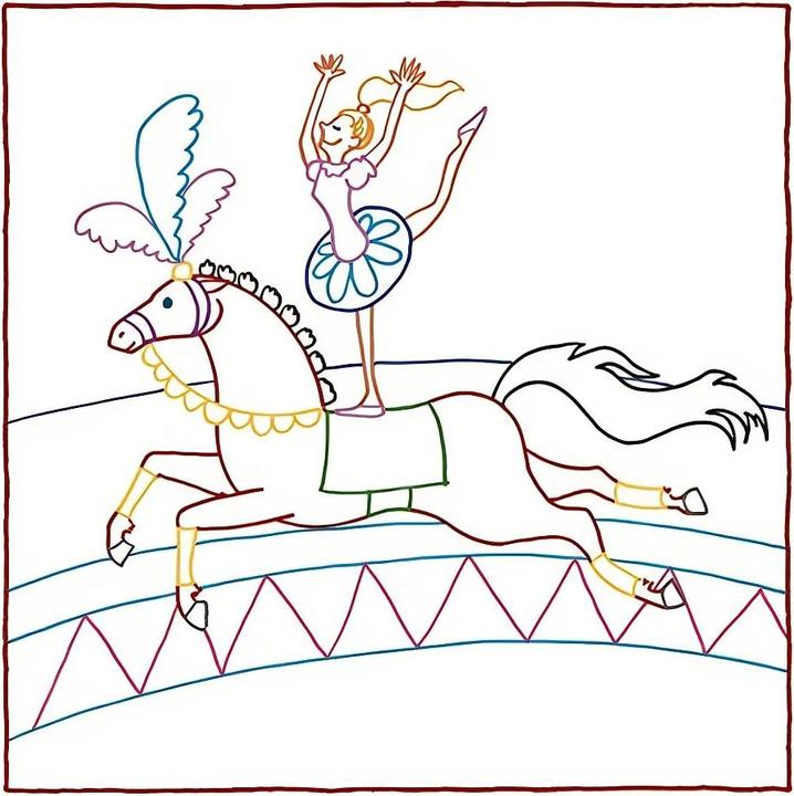 Produktbild Zauberpapier Malbuch Pferde