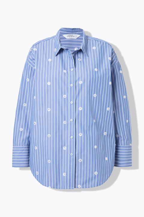 Immagine prodotto Studio Untold Camicia dal taglio oversize con righe e paillettes (60)