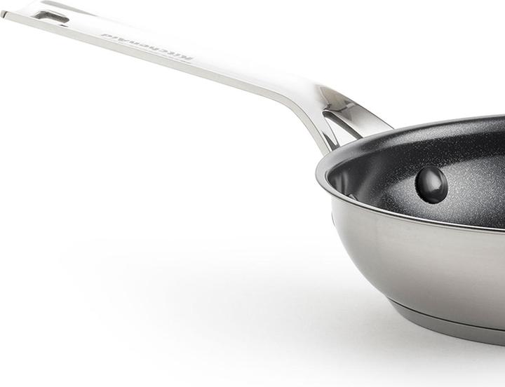 Actual product image KitchenAid Patelnie stalowe z powłoką 20 + 24 + 28 cm (28 cm, Pan set + pot set, Stainless steel)