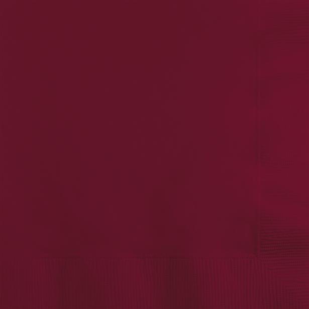 Creative Converting Serviettes Bordeaux (50 Stk.)