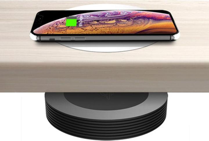 Immagine prodotto PhoneLook M1 Caricabatterie wireless Qi a lungo raggio per il sottotavolo