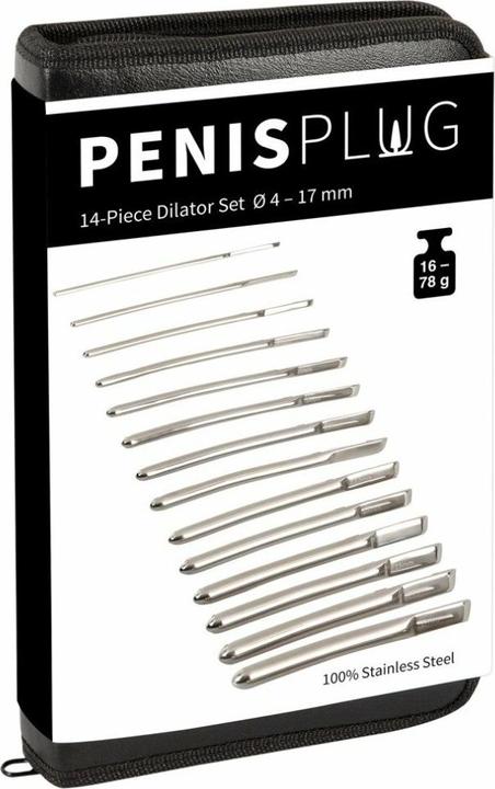 Penisplug 14-Piece Dilator Set
