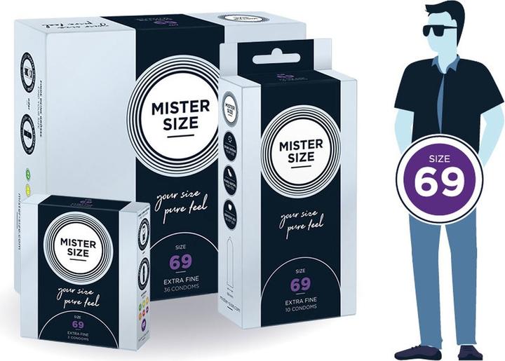 Produktbild Mister Size 69 (36 Stk.)