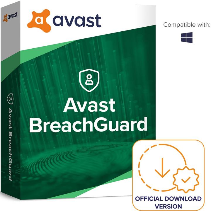 Actual product image Avast Breach Guard (1 User, 1 Devices/Users, 12 months)
