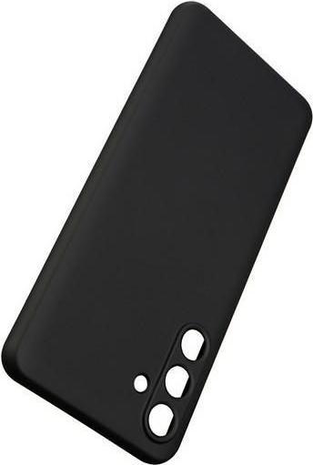 Actual product image Beline Case Silicone Samsung M55 M556 czarny/black (Samsung Galaxy M55)