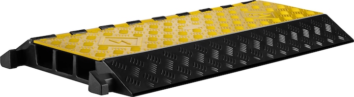 Produktbild Wiltec Kanal Kabelbrücke 50t 40km/h Überfahrschutz 95x49x8cm Kabelkanal Kabel (Kabelbrücke, 95 cm)