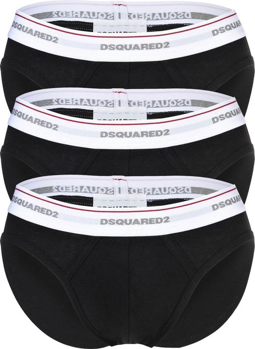 Produktbild Dsquared2 Slip Casual Bequem sitzend 3-PACK BRIEF (S, 3er Pack)