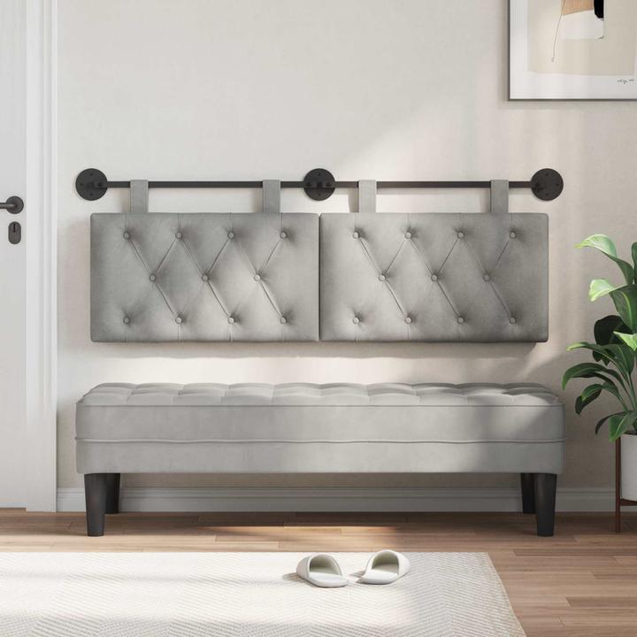 Actual product image vidaXL Modernes Kopfteil (150 x 7 x 7 cm)