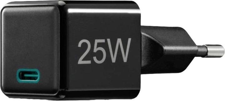 Produktbild Hama Schnellladegerät, USB-C, PD/Qualcomm®, Super-Mini-Charger, 25 W, Schwarz (25 W, 1 Port)