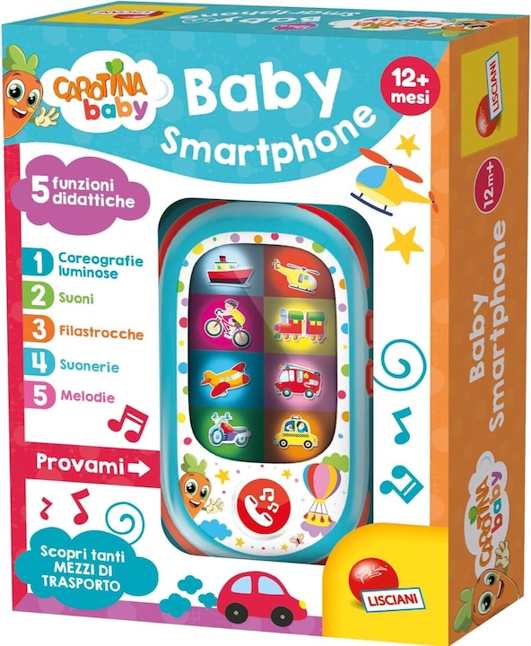 Immagine prodotto Lisciani Carotina Baby Smartphone LED