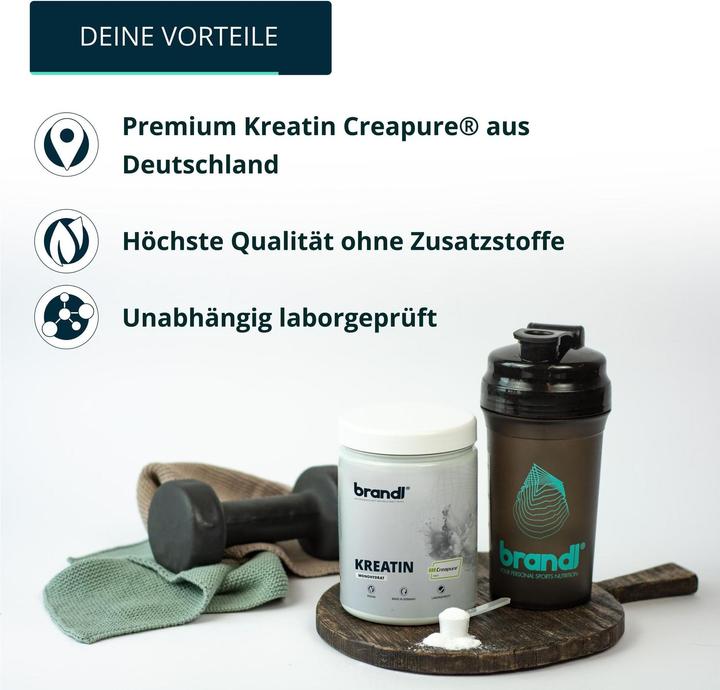 Produktbild Brandl Creapure (1 Stück, Pulver, 500 g)