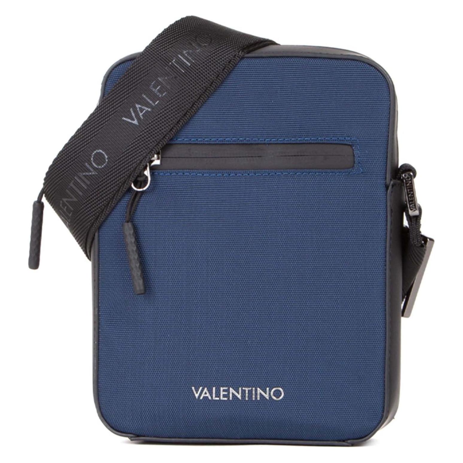 Valentino, Herren, Handtasche, Tron Crossbody Bag, Blau