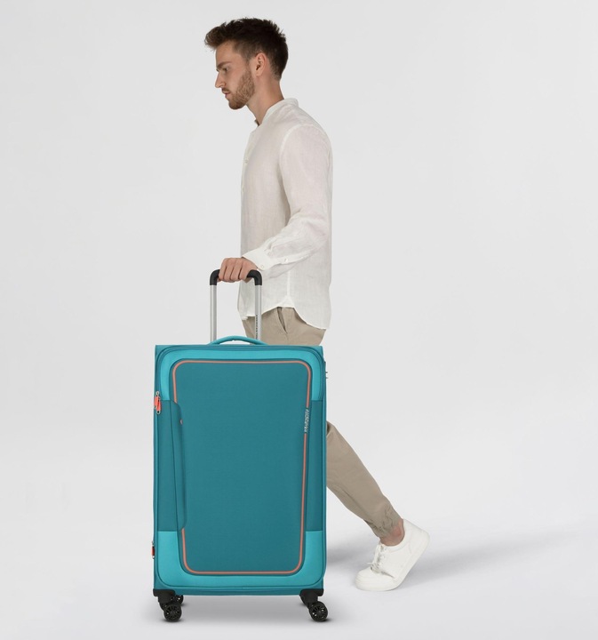 Actual product image American Tourister Case & Trolley Pulsonic Spinner 80 EXP (87 l, XL (from 140l))