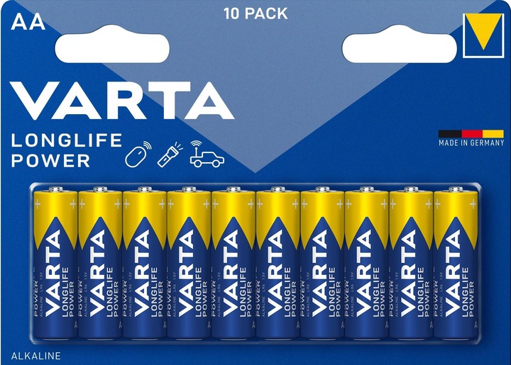 Varta long-life power (10 pcs., AA, 2970 mAh)