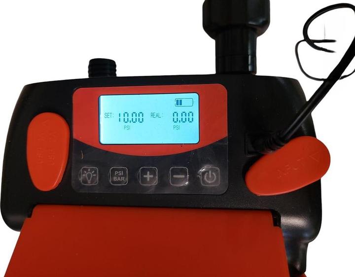 Image du produit Jilong Pompe électrique à double effet avec batterie rechargeable.