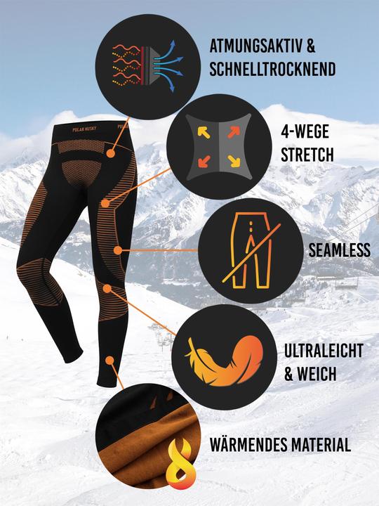 Actual product image Polar Husky Sports functional pants Super Active Ride (L, XL)