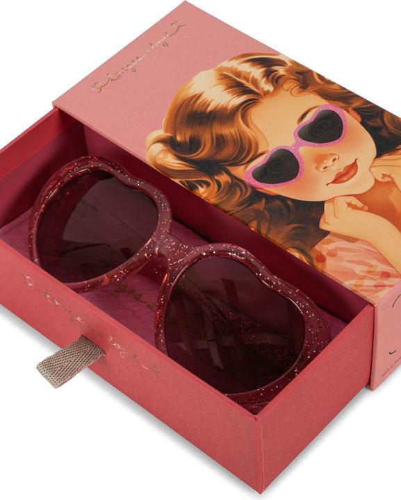 Immagine prodotto Konges Slojd Junior Sonnenbrille Heart Cherry Glitter