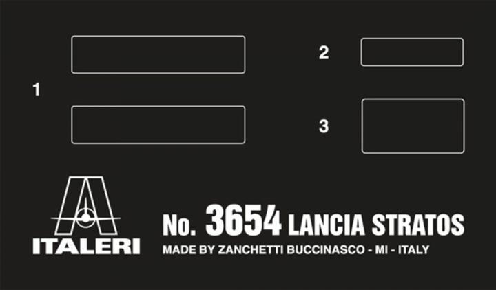 Actual product image 1:24 Lancia Stratos