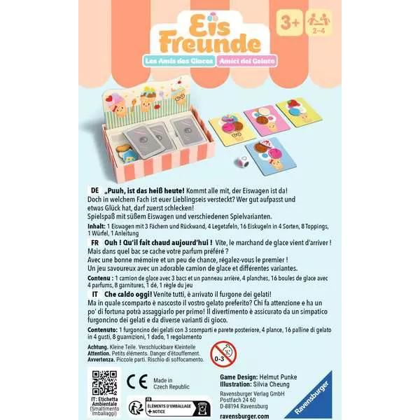 Thumbnail - Ravensburger 23048 - Eis-Freunde, süsses Merk- und Sammelspiel für Kinder ab 3 Jahren, für 2-4 (Deutsch, Italienisch, Fr...