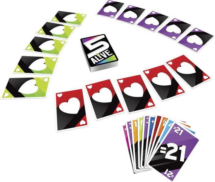 Productafbeelding Hasbro Gaming Vijf Levend Kaartspel (Duits)