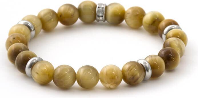 Immagine prodotto Beneto Bracciale di perline in occhio di tigre solare MINK109 / 17