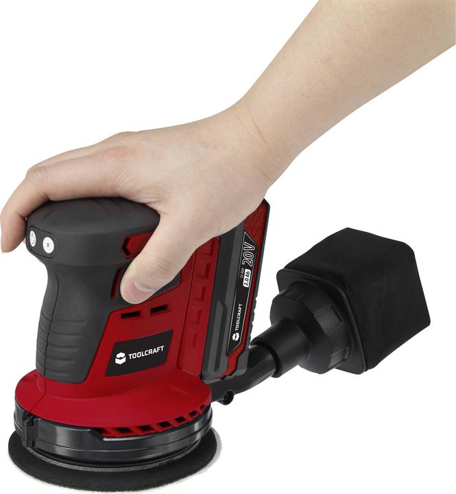 Actual product image Toolcraft Akku-Exzenterschleifer (Eccentric polisher)