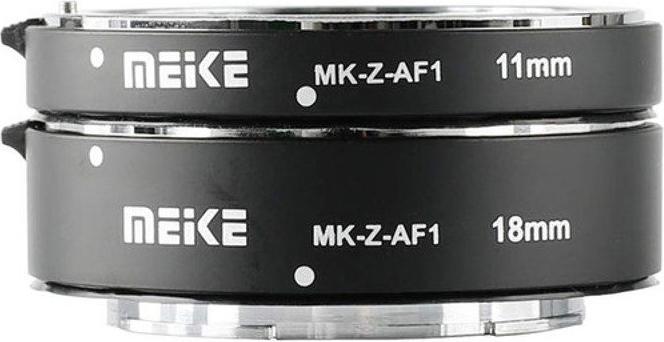 Actual product image Meike Zwischenringsatz 11/18mm MK-Z AF1 Nikon Z