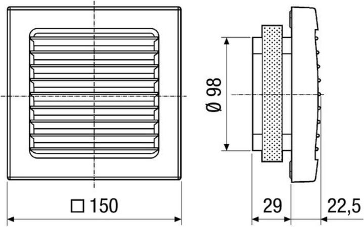 Image du produit Maico Grille intérieure