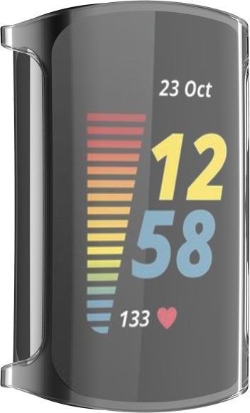 Actual product image Cover-Discount Fitbit Charge 5 - Rubber Protective Case transparent