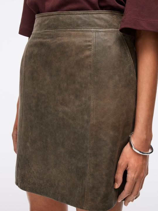 Produktbild Rouge Edit High Waist Lederminirock (42)