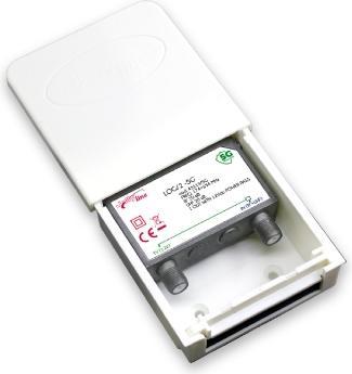 G.B.S. Elettronica LOG2-5G TV signal amplifier 174 - 694 MHz (Amplifier)