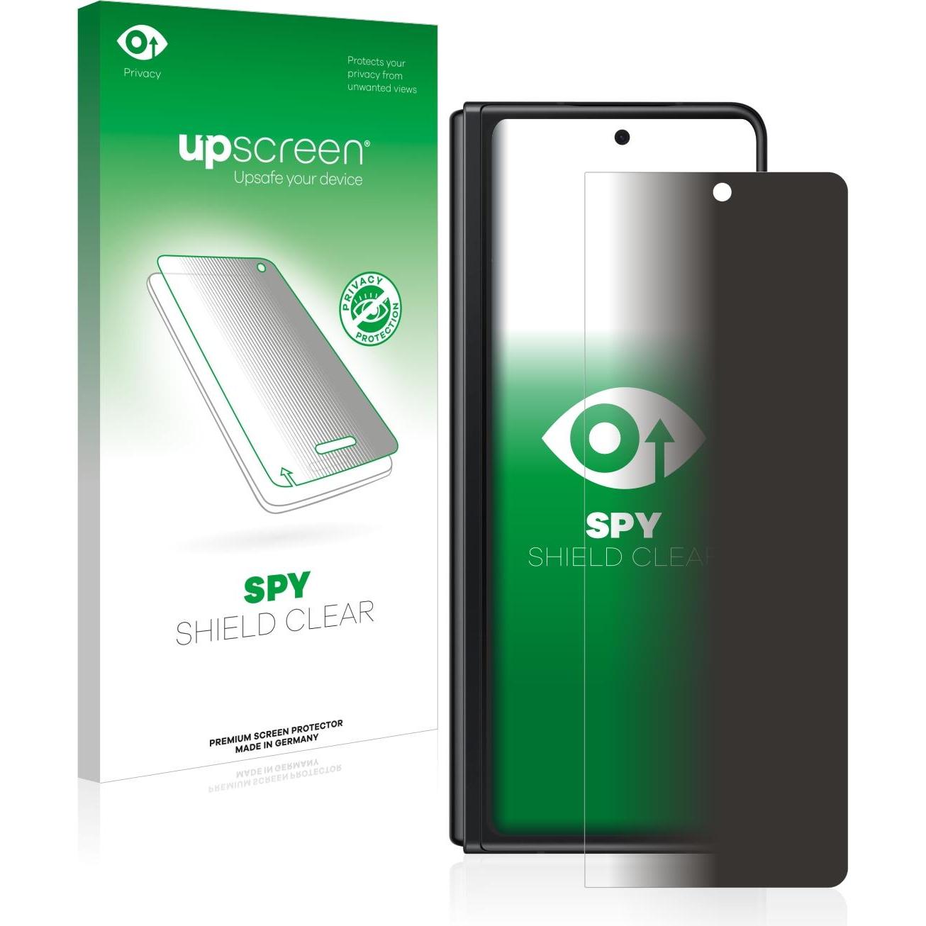 upscreen Spy Shield Blickschutzfolie (1 Stück, Samsung Galaxy S21), Smartphone Schutzfolie, Blau