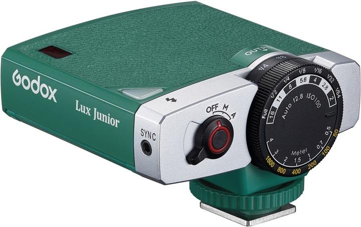 Image du produit Godox Retro Lux Junior Green (Flash à monter, Canon, Nikon, Olympus, Sony, Fujifilm)