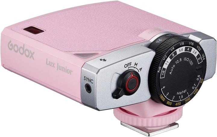 Image du produit Godox Retro Lux Junior Rose (Flash à monter, Nikon, Olympus, Sony, Canon, Fujifilm)