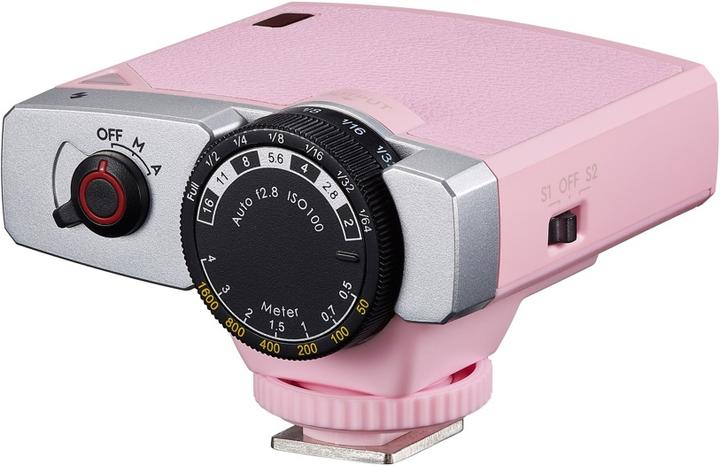 Image du produit Godox Retro Lux Junior Rose (Flash à monter, Nikon, Olympus, Sony, Canon, Fujifilm)