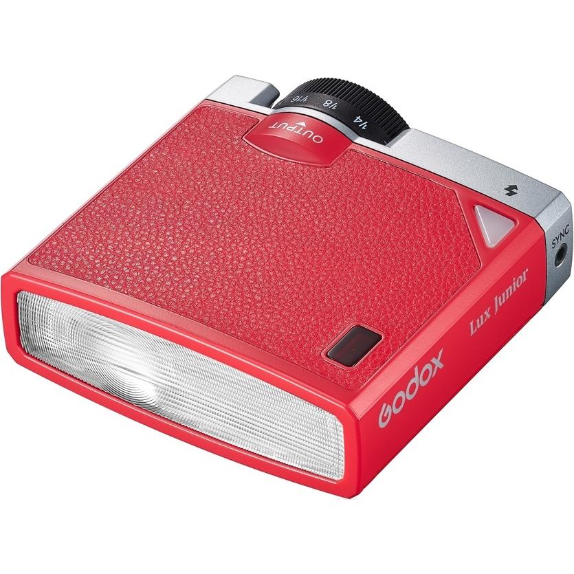 Godox Retro Lux Junior Red (Sony, Fujifilm, Canon, Olympus, Nikon), Blitzgerät, Rot