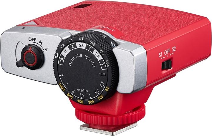 Image du produit Godox Retro Lux Junior Red (Flash à monter, Olympus, Nikon, Canon, Sony, Fujifilm)