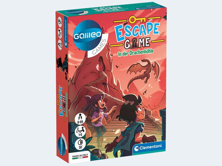 Actual product image Clementoni Galileo Escape Game In the Dragon's Lair 8+ (1 - 6 Players)